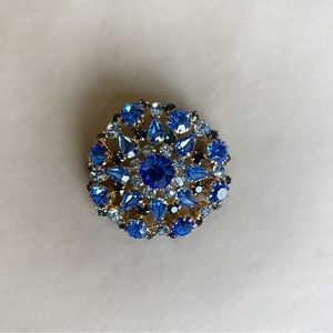 Vintage Austrian Crystal Brooch